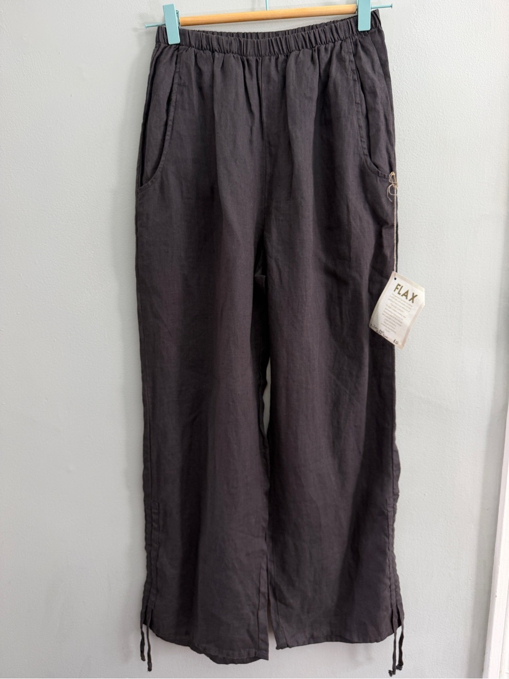 *New* FLAX Linen Zen Pant, Size P/US 4-6
